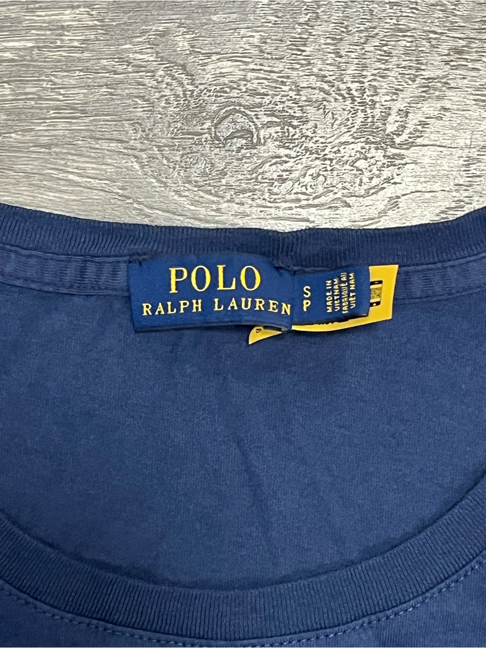 Ralph Lauren Navy Tie-Waist Short-Sleeve Maxi Dress - Picture 3 of 8